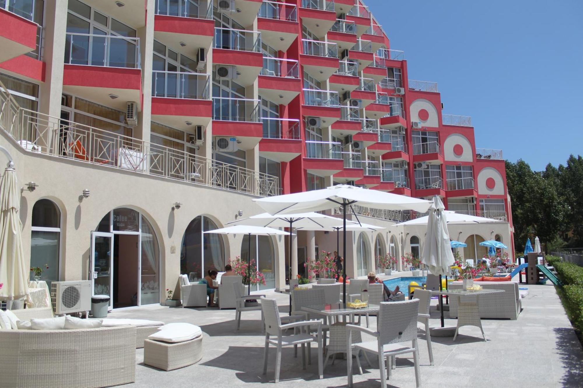 Rose Garden Omax Apartments Sunny Beach Buitenkant foto