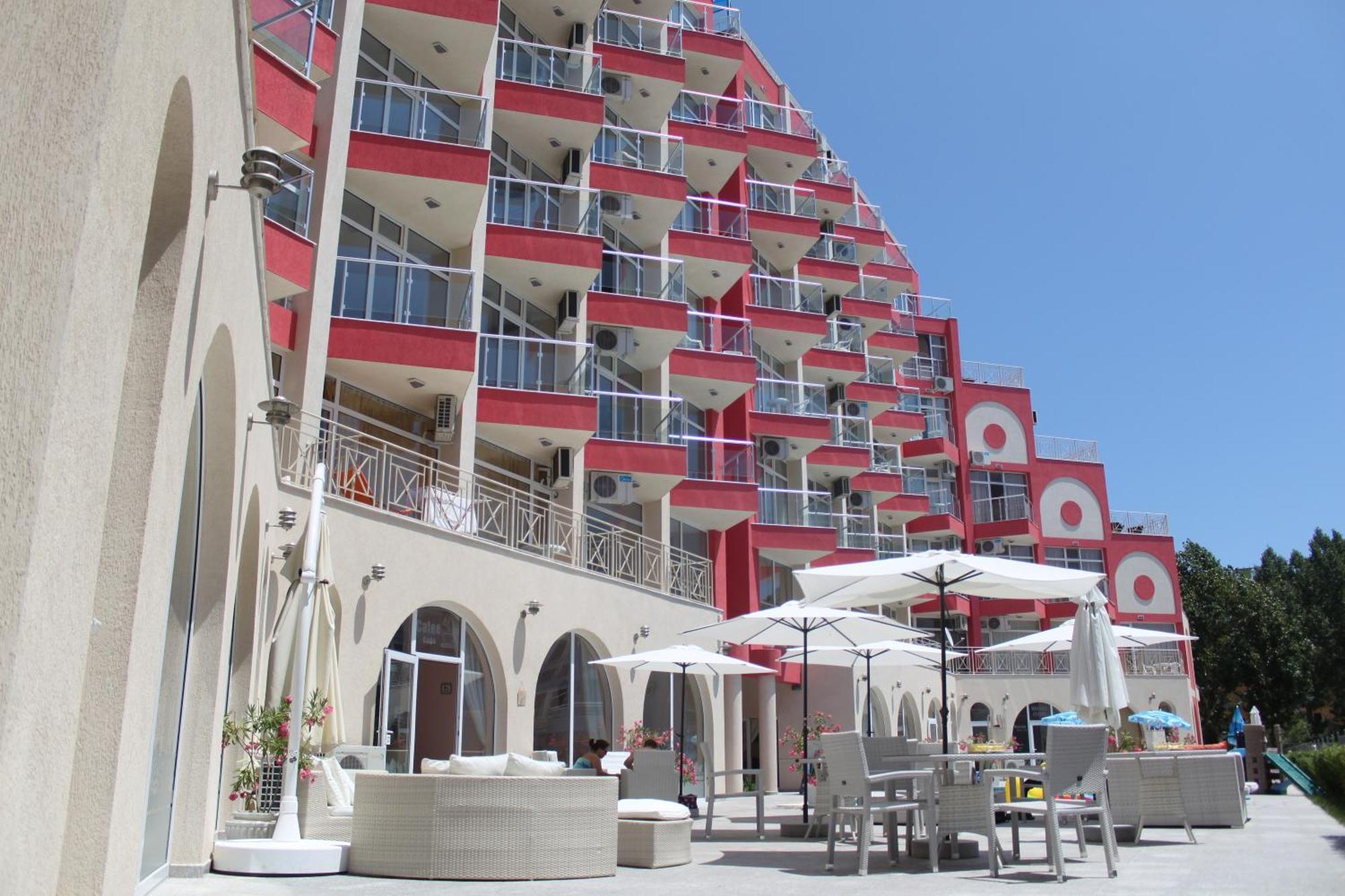Rose Garden Omax Apartments Sunny Beach Buitenkant foto