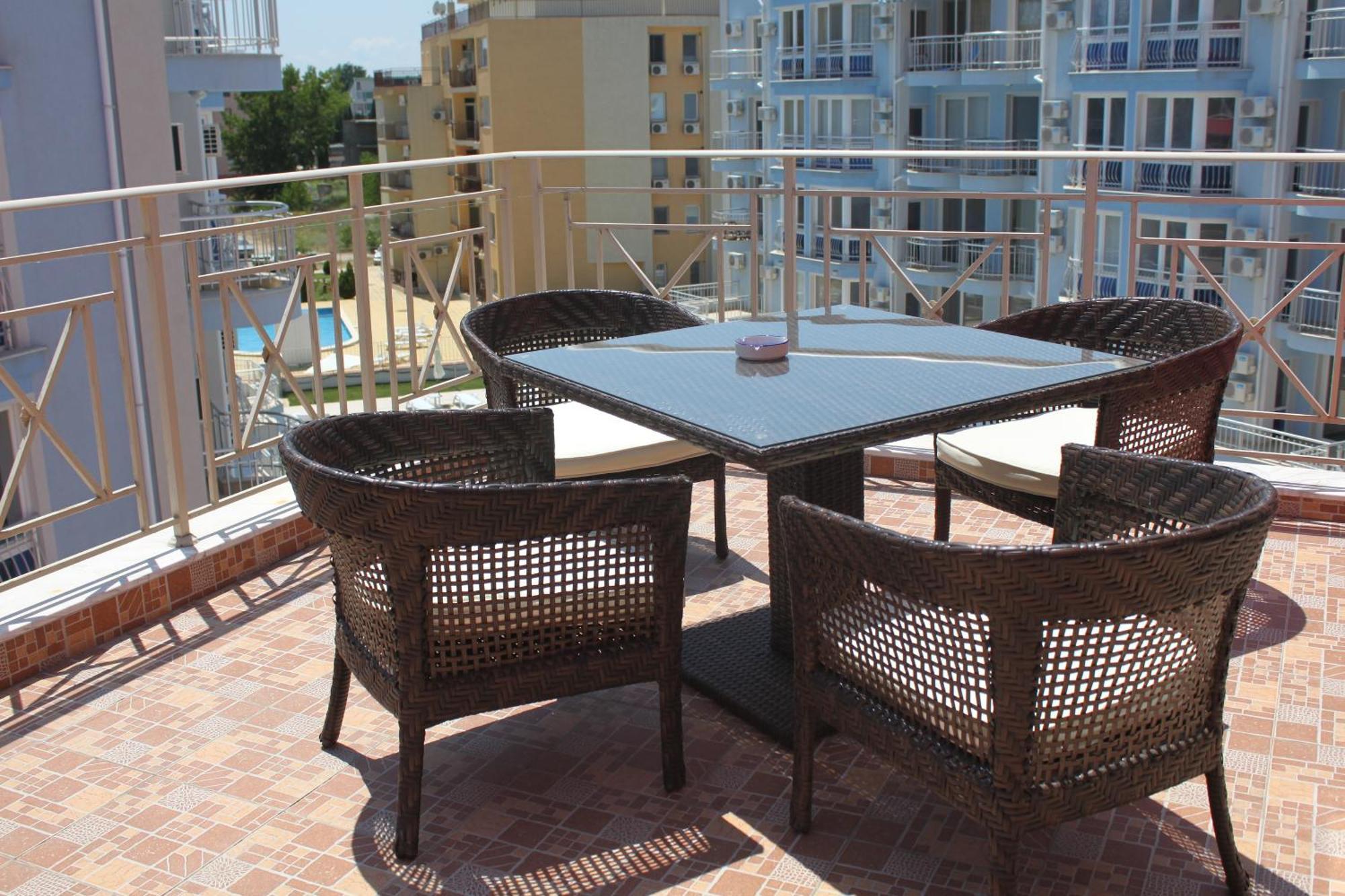 Rose Garden Omax Apartments Sunny Beach Buitenkant foto