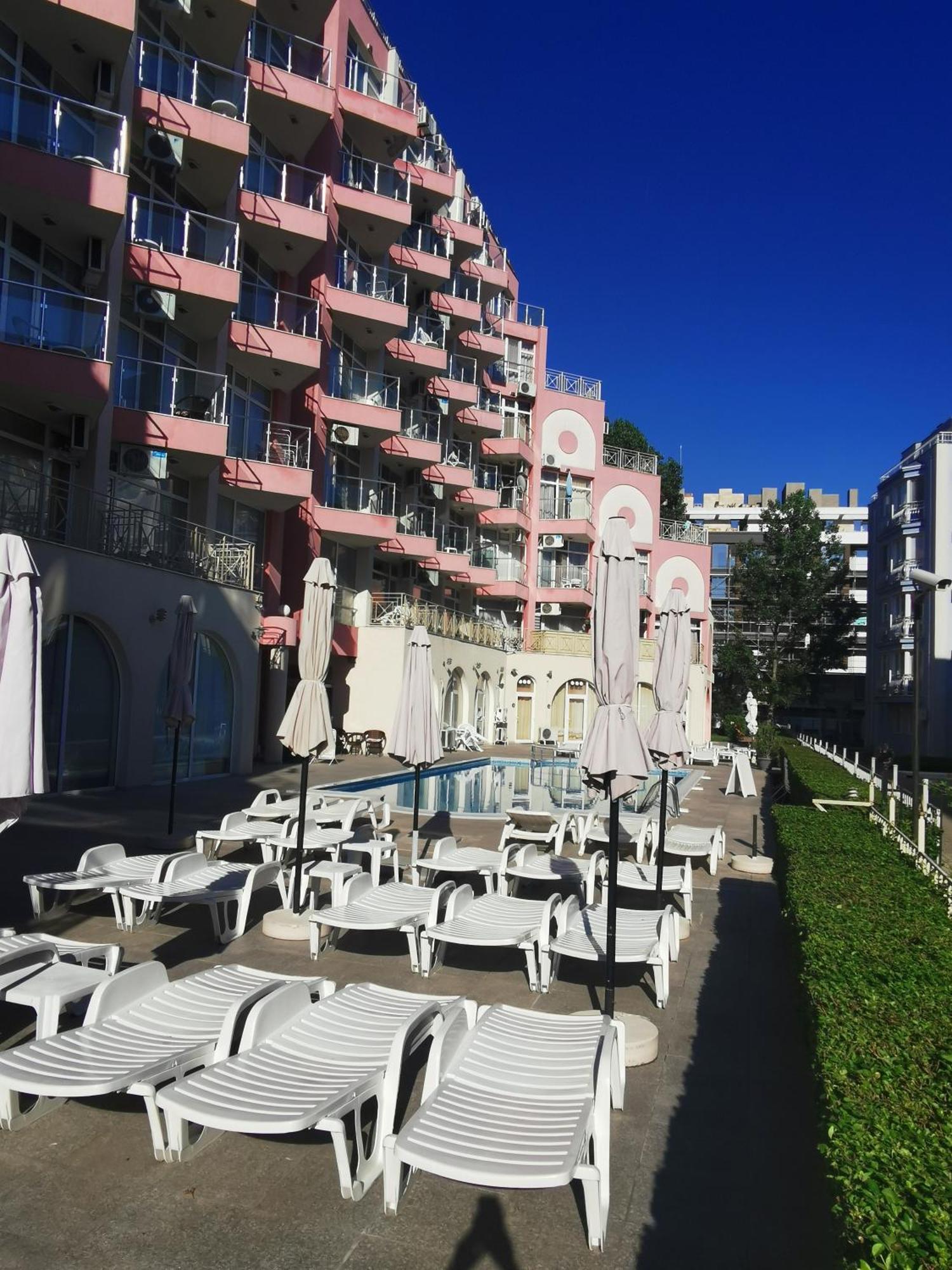Rose Garden Omax Apartments Sunny Beach Buitenkant foto
