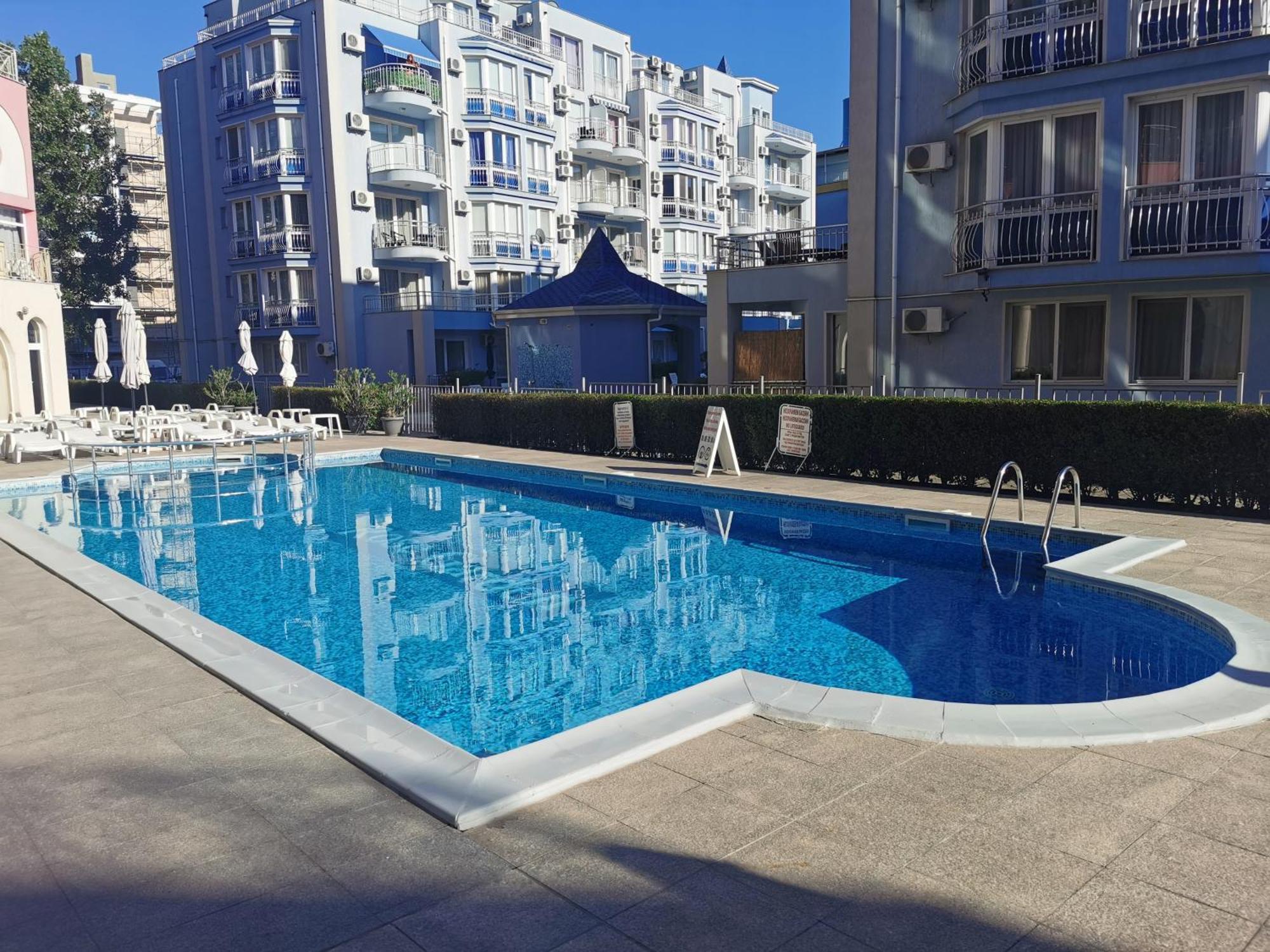 Rose Garden Omax Apartments Sunny Beach Buitenkant foto