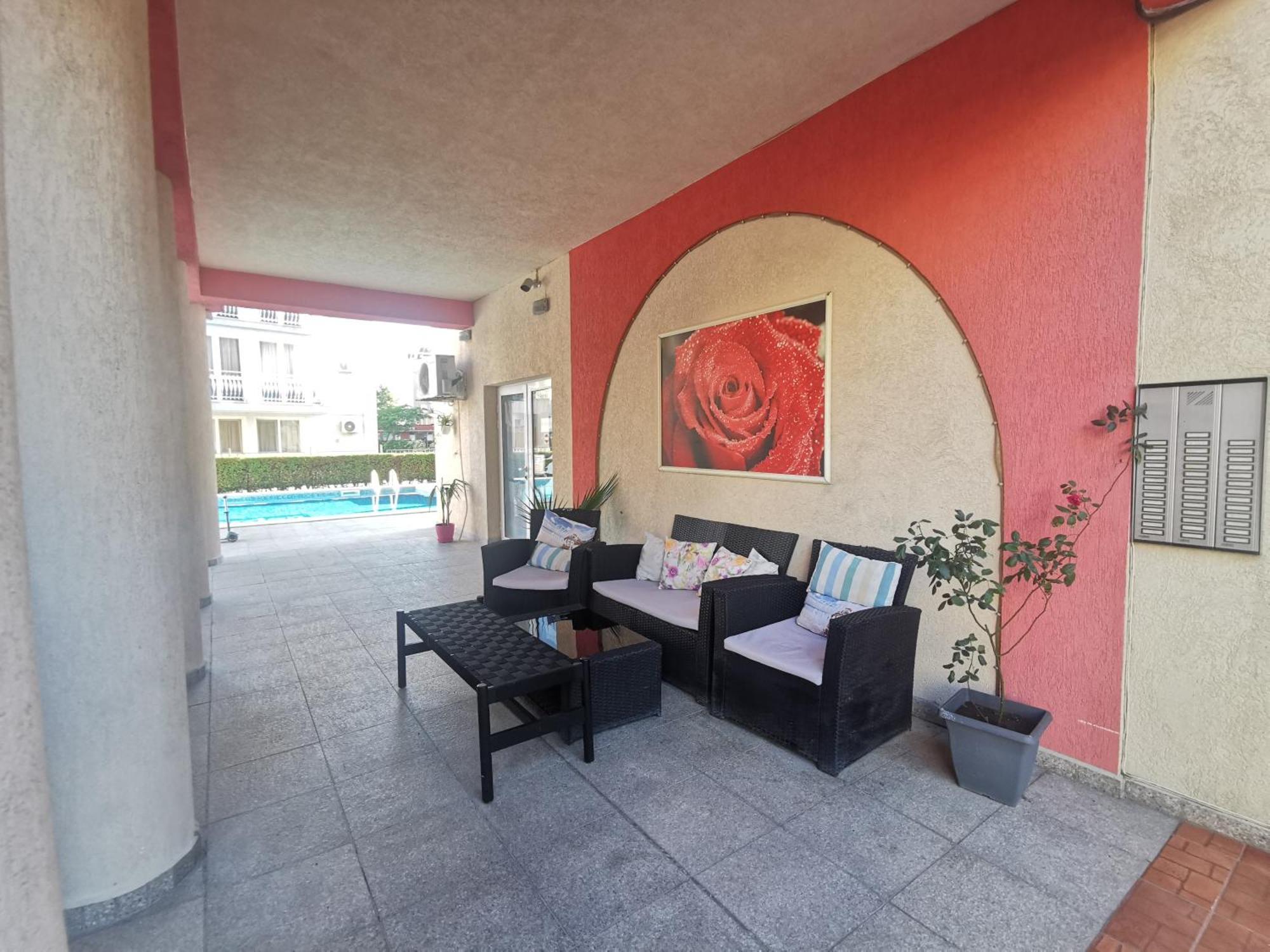 Rose Garden Omax Apartments Sunny Beach Buitenkant foto