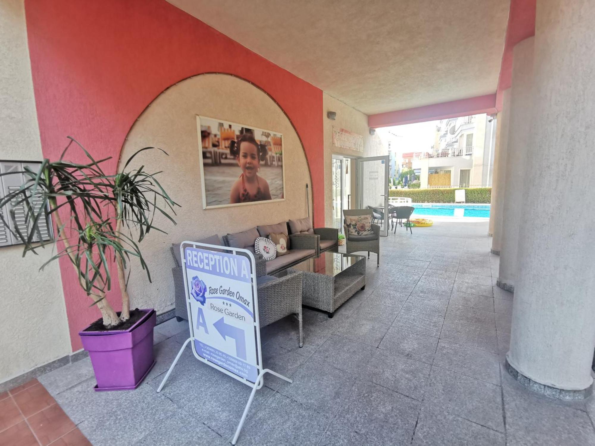Rose Garden Omax Apartments Sunny Beach Buitenkant foto